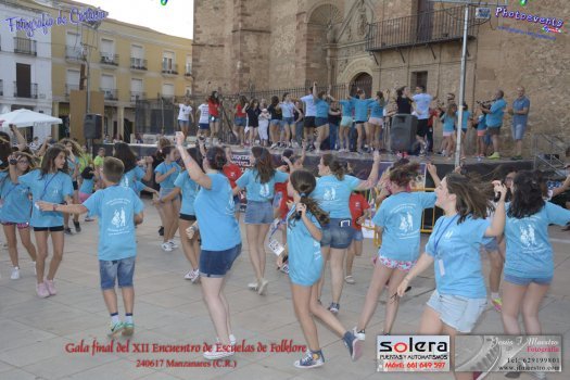 XII Encuentro Escuelas de Folklore, gala de clausura